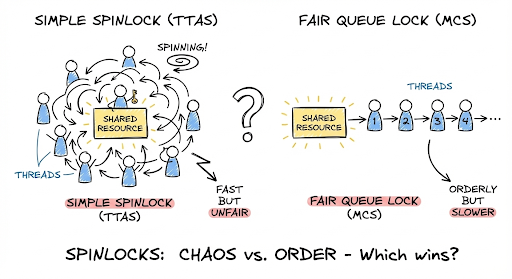 Advanced Spinlocks in Java: TAS, TTAS, Ticket, and MCS - Part 2 1765577342359